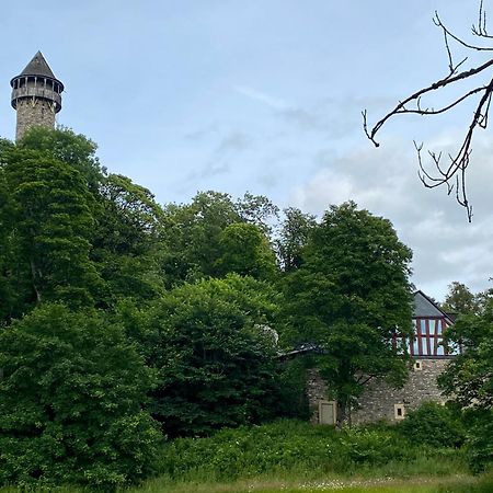Ferienwohnung An Der Wildenburg Kempfeld Exterior foto