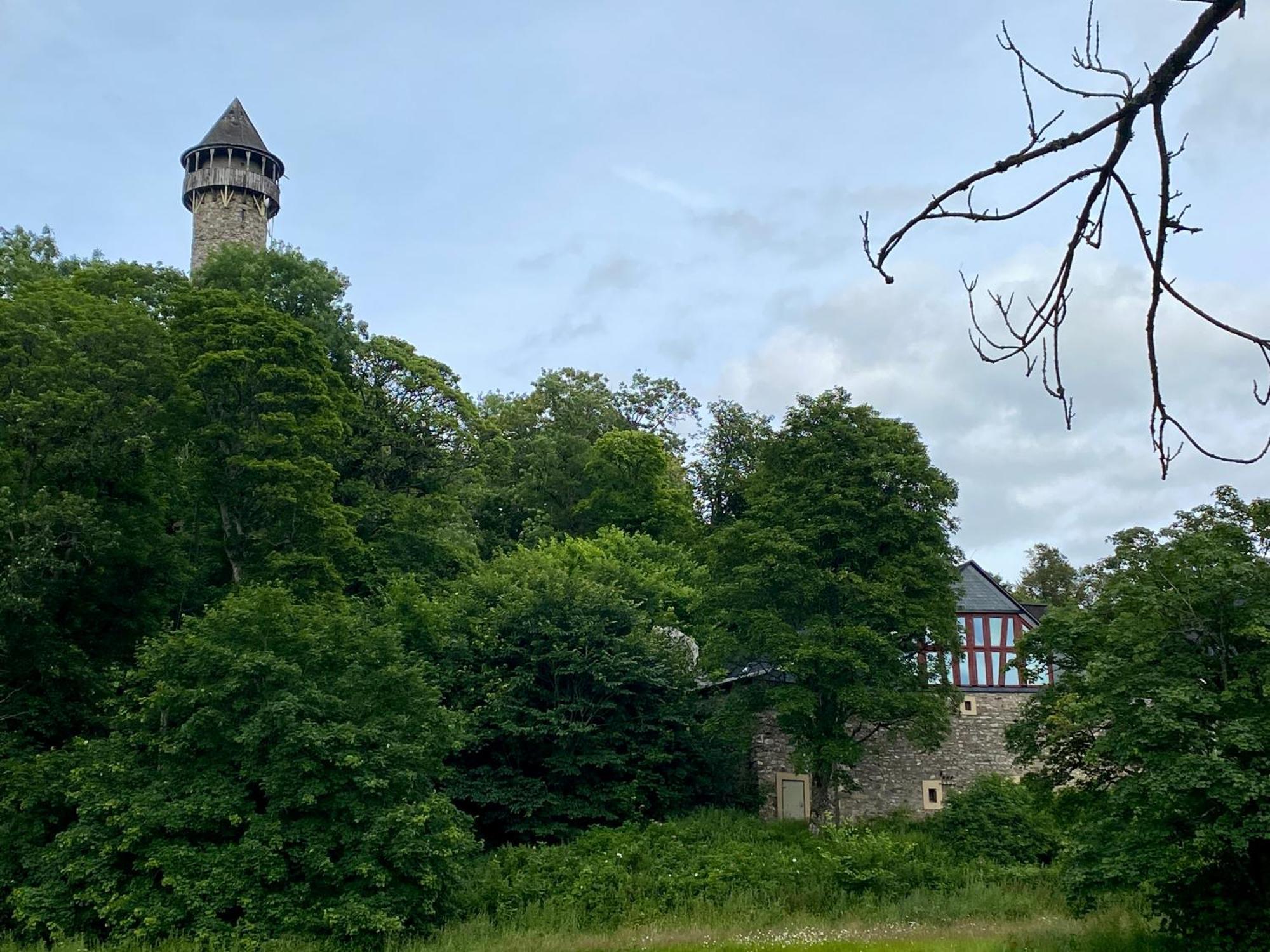 Ferienwohnung An Der Wildenburg Kempfeld Exterior foto